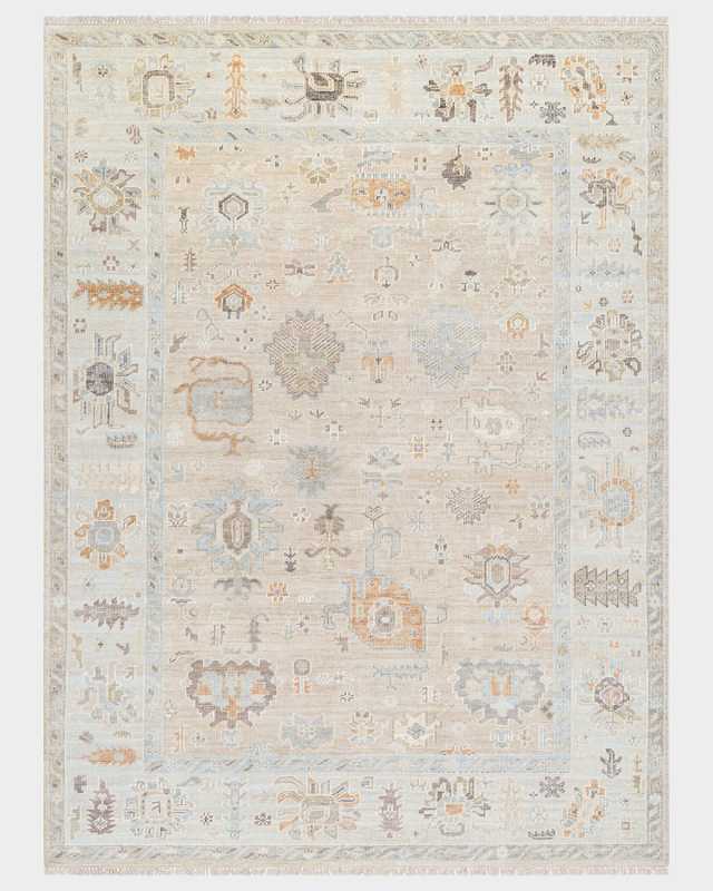 Antalya Hand-Knotted Rug, 9' x 12'